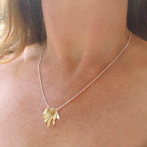 Gold Flutter Necklace