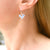 Forget Me Not Flower Trio Earrings