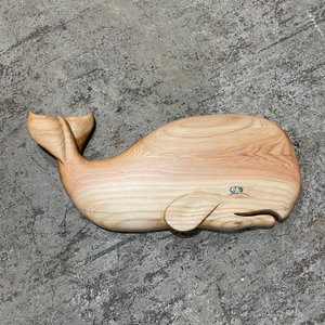 Cartoon Style 'Moby Dick' - Cedar