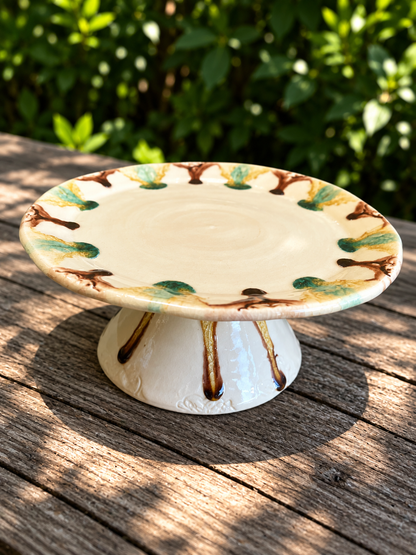 Nature Imprinted Cake Stand