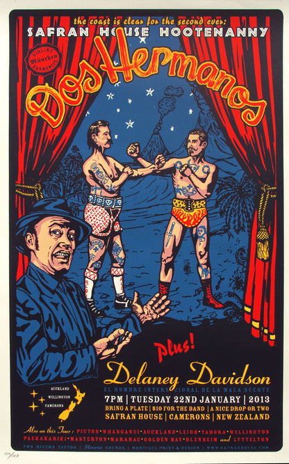 Gig Posters - Hand pulled Serigraph