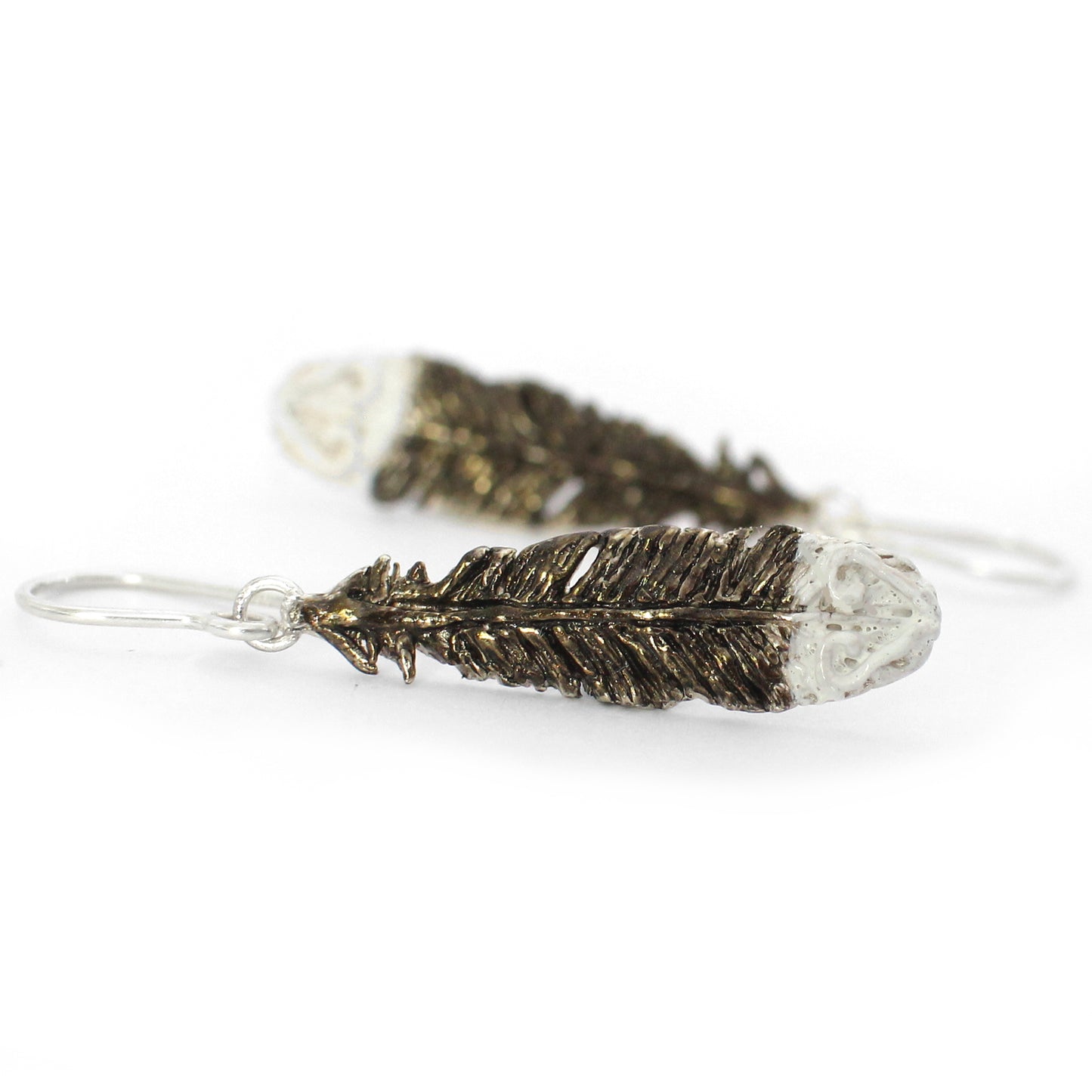 Huia Feather Earrings