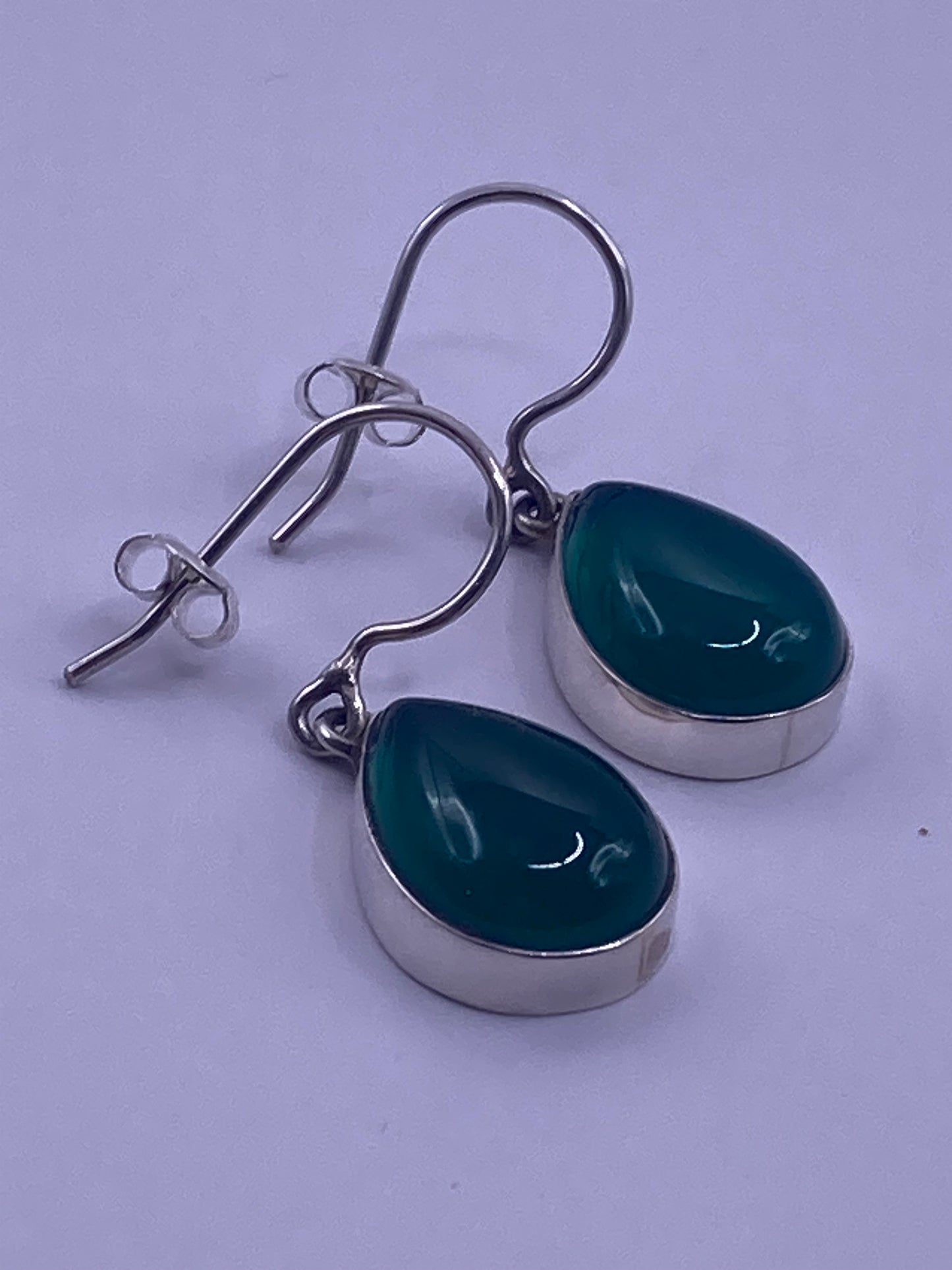 Green Quartz Earrings