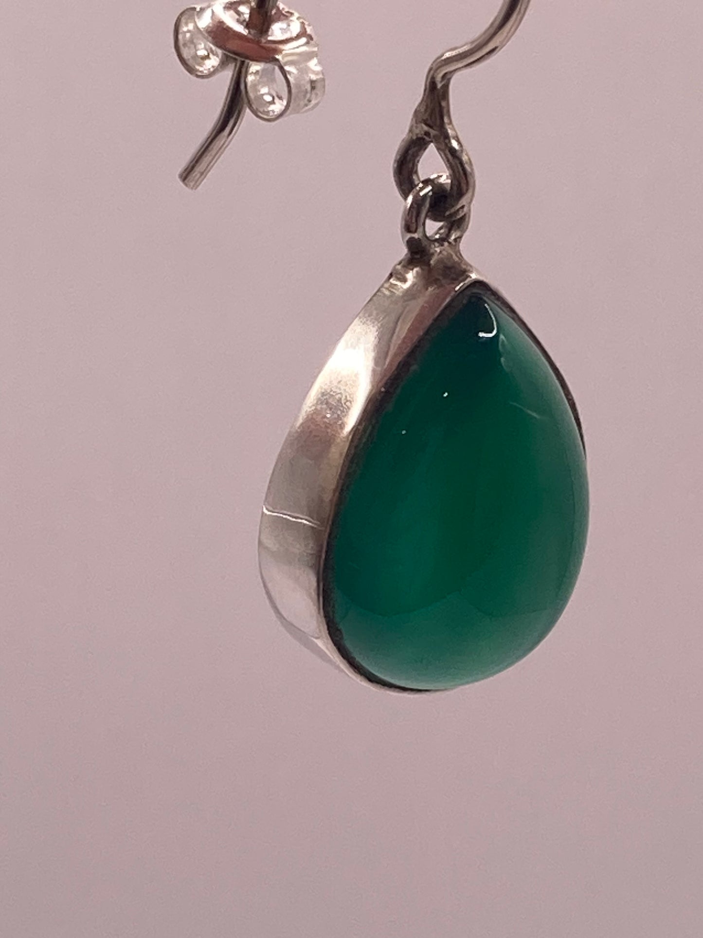 Green Quartz Earrings