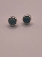 Chalcedony Stud Earrings