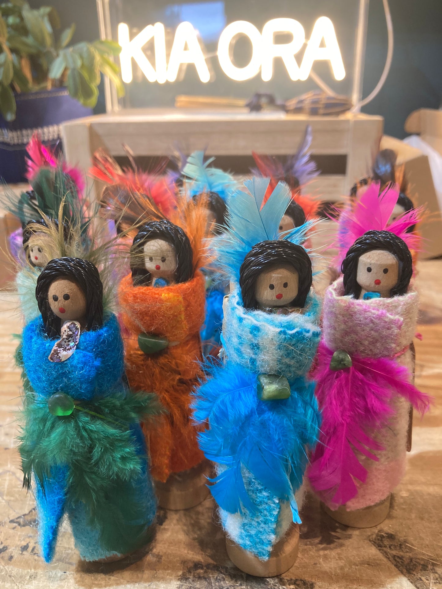 Pania + Pepe Peg Dolls