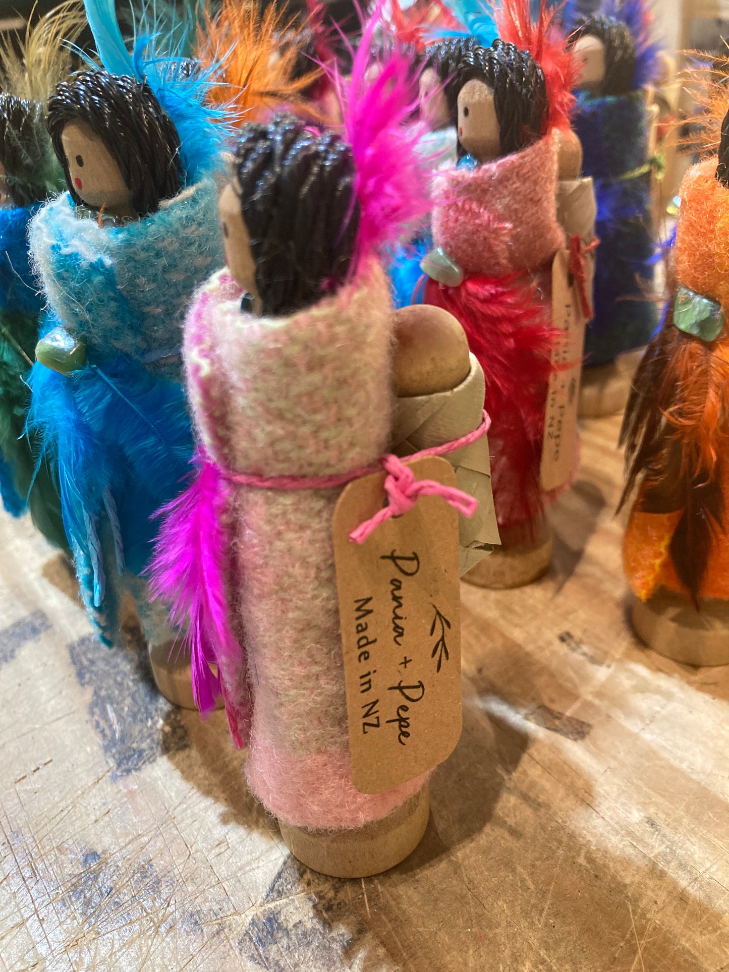 Pania + Pepe Peg Dolls