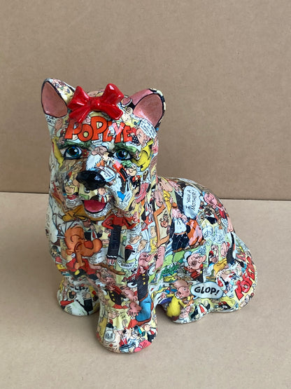 Popeye - Mixed Media Sculpture