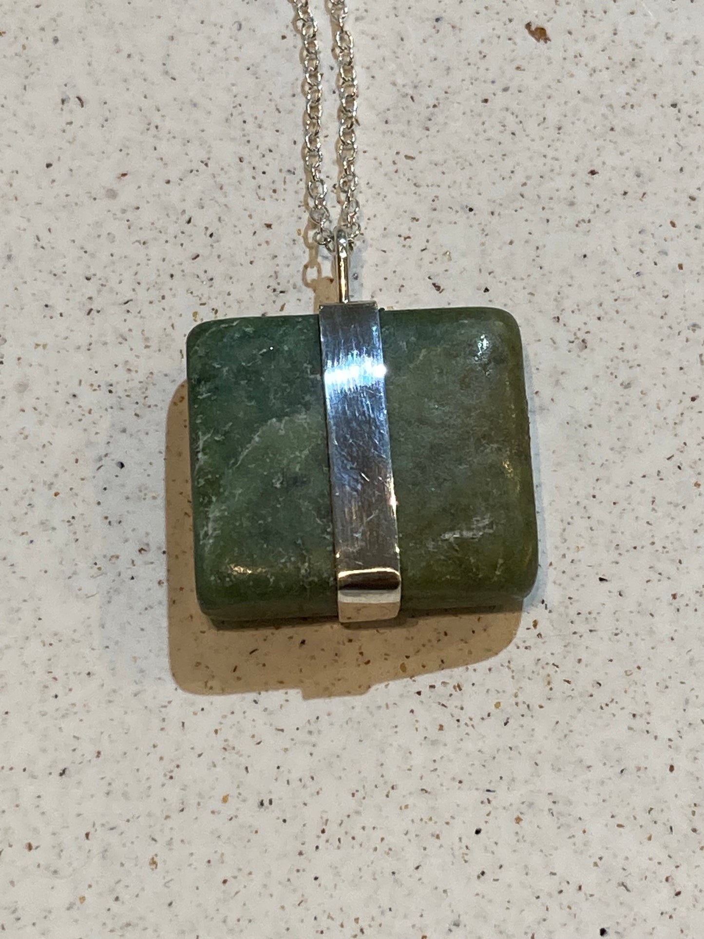 Down to Earth - Silver and Pounamu Pendants