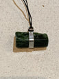 Down to Earth - Silver and Pounamu Pendants