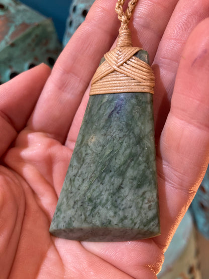Pounamu Toki Pendant