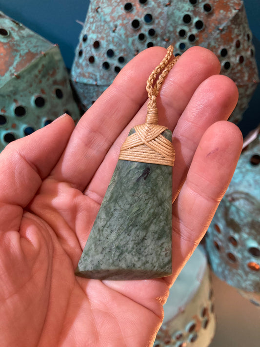 Pounamu Toki Pendant