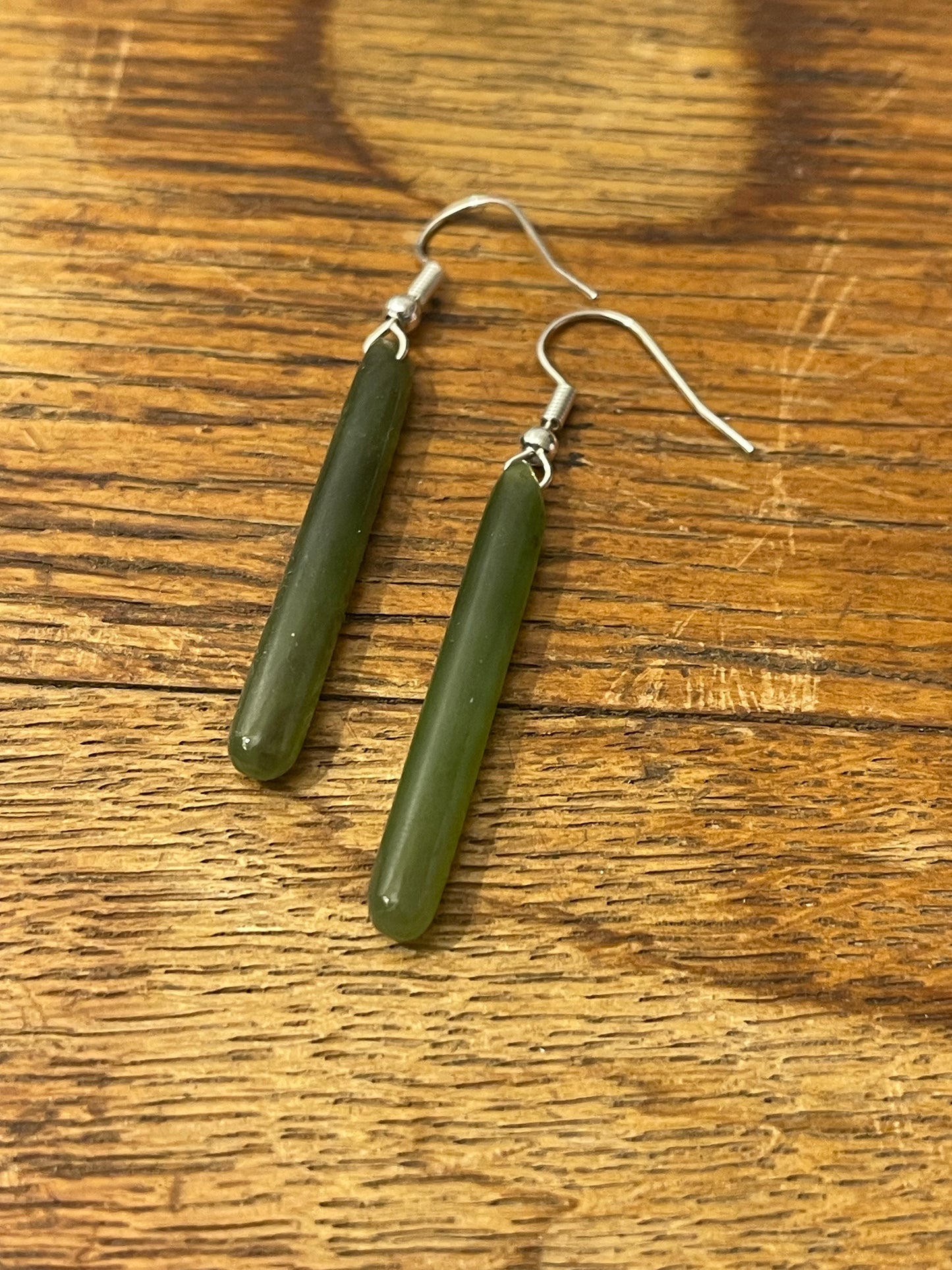 Pounamu Toki Drop Earrings