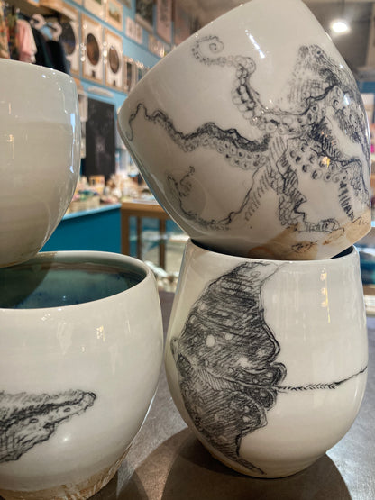 Sea Creature Cups