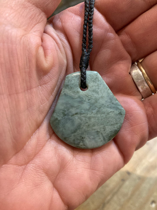 Pounamu Wide Drop Pendant