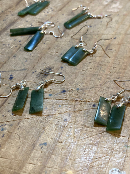 Pounamu Earrings