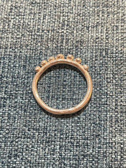 Spaced Dotti Silver Band