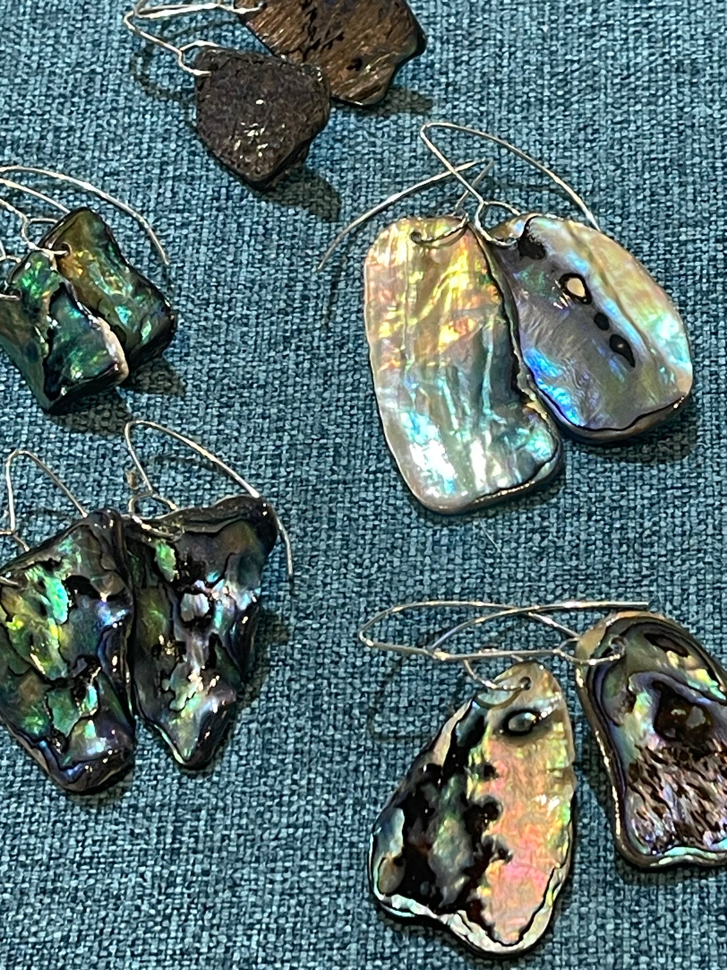 Paua Drop Earrings