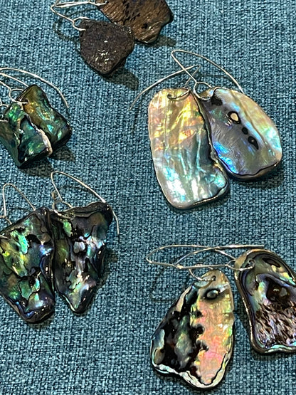 Paua Drop Earrings