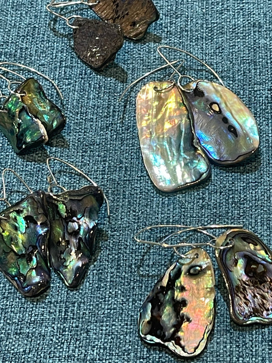 Paua Drop Earrings
