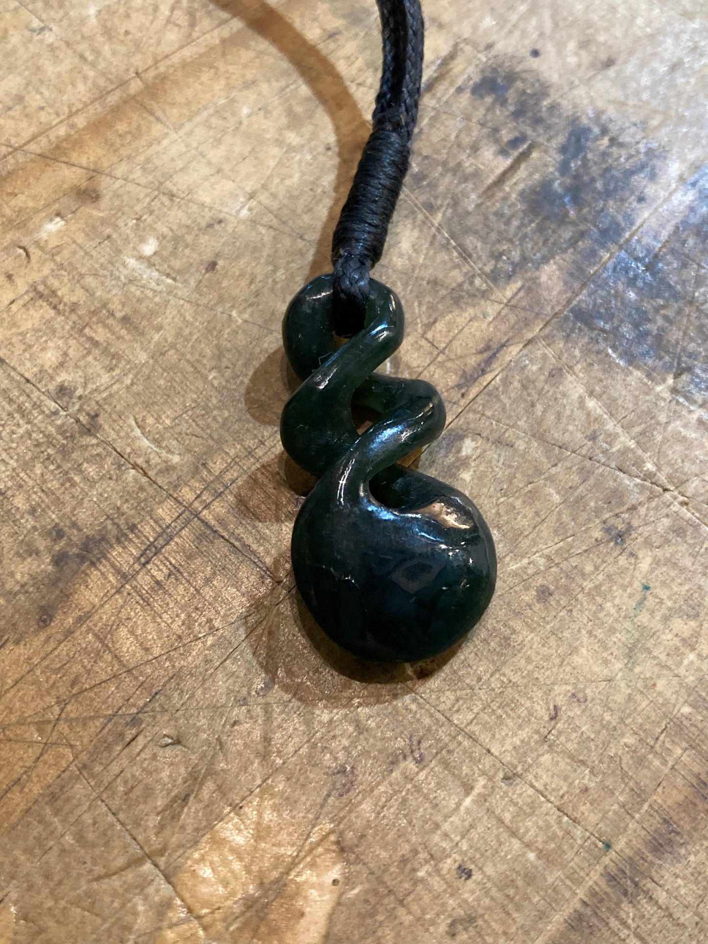 Twist Pounamu Pendant
