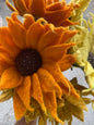 Handmade Wool Felted Flowers