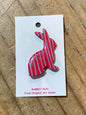 Rabbit Brooch
