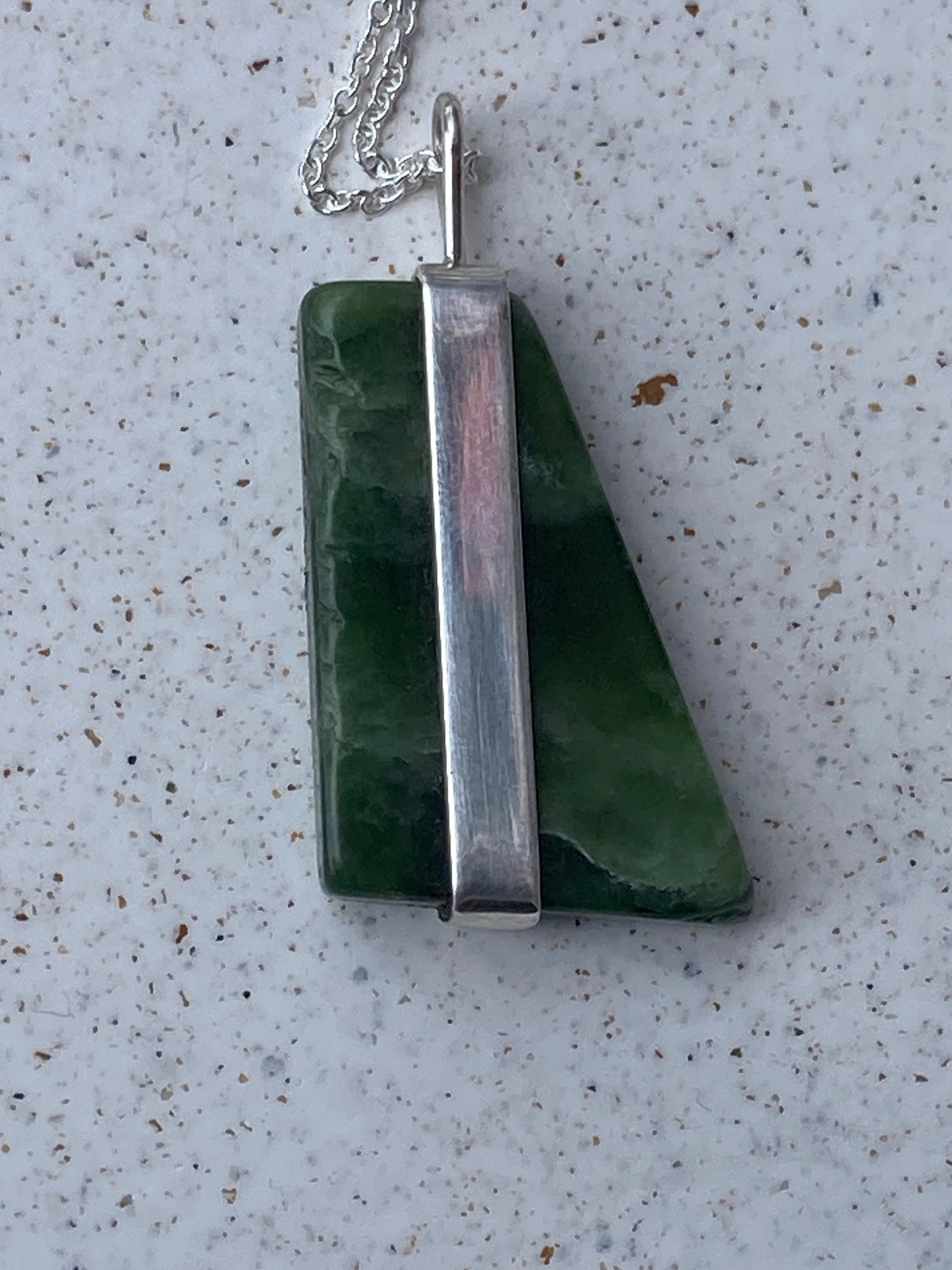 Down to Earth - Silver and Pounamu Pendants