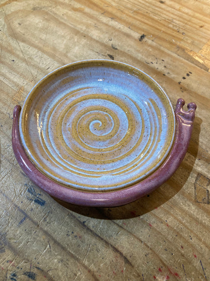 Ceramic Snail Dish