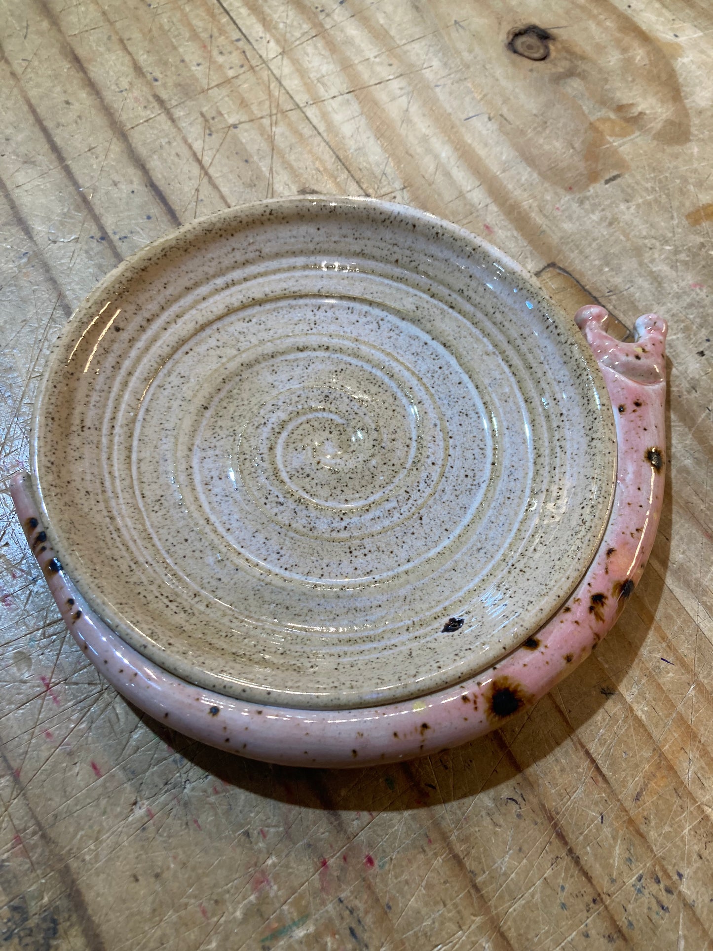 Ceramic Snail Dish