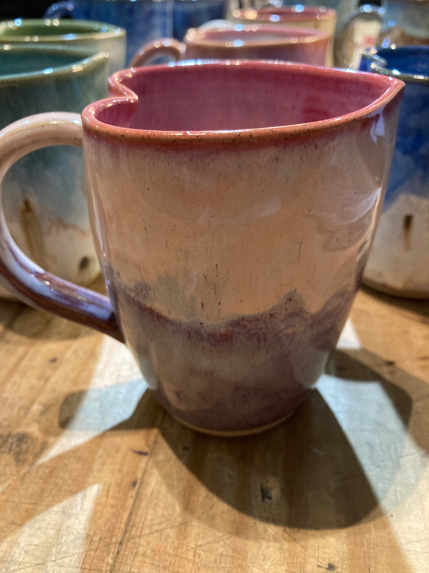 Ceramic Heart Mug