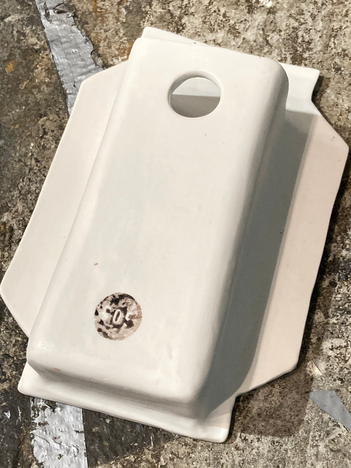 SOS Ceramic Wall Vase