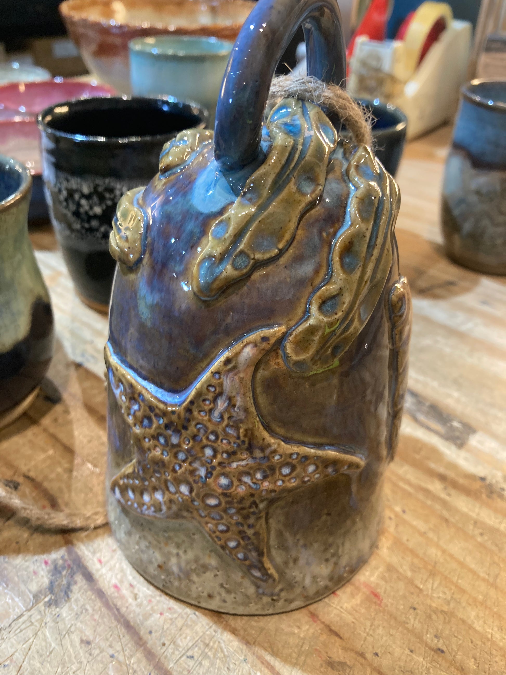 Ceramic Shell Bell Ceramic Bell – The Coolstore Gallery