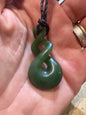 Twist Pounamu Pendant