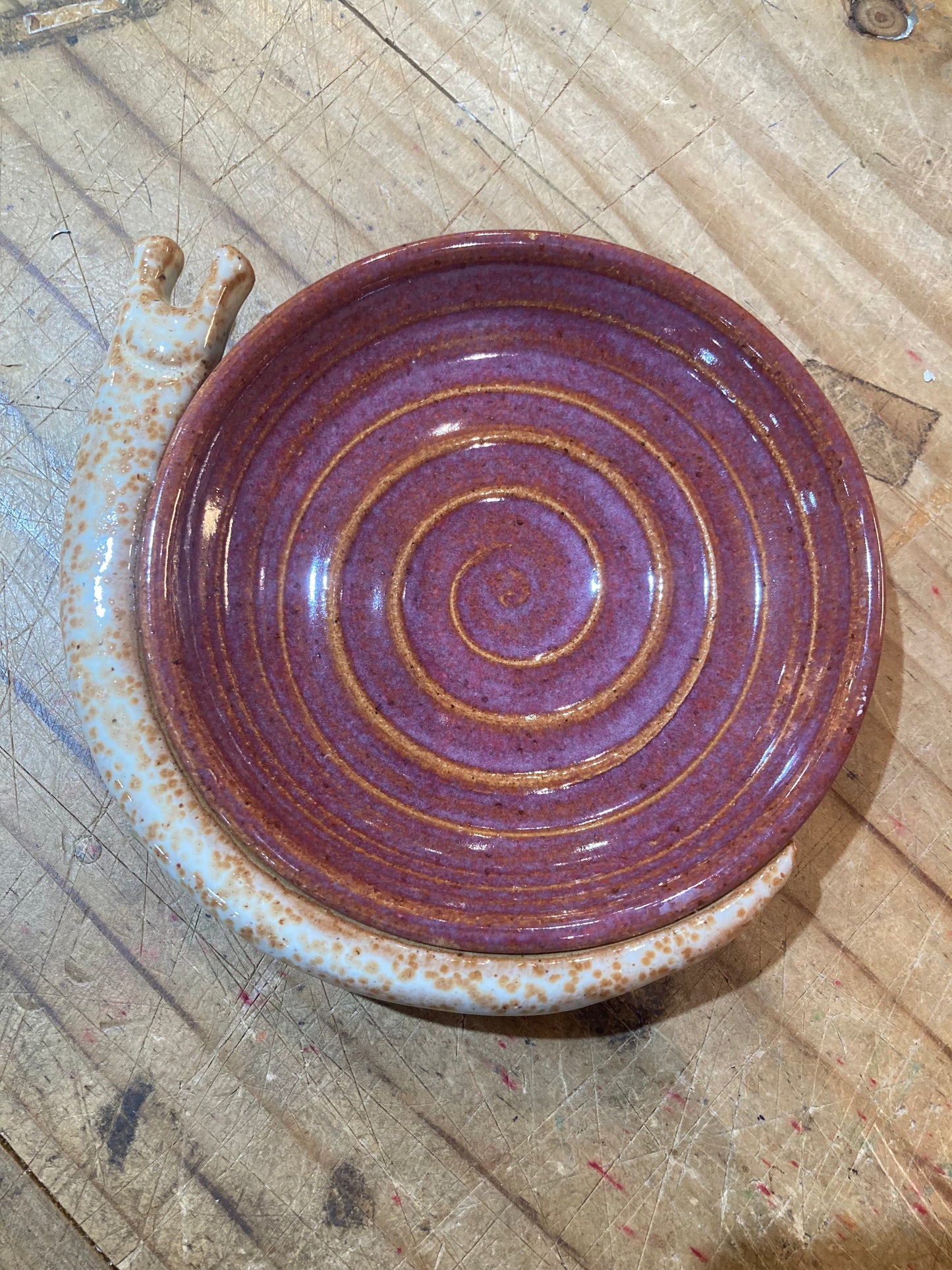 Ceramic Snail Dish