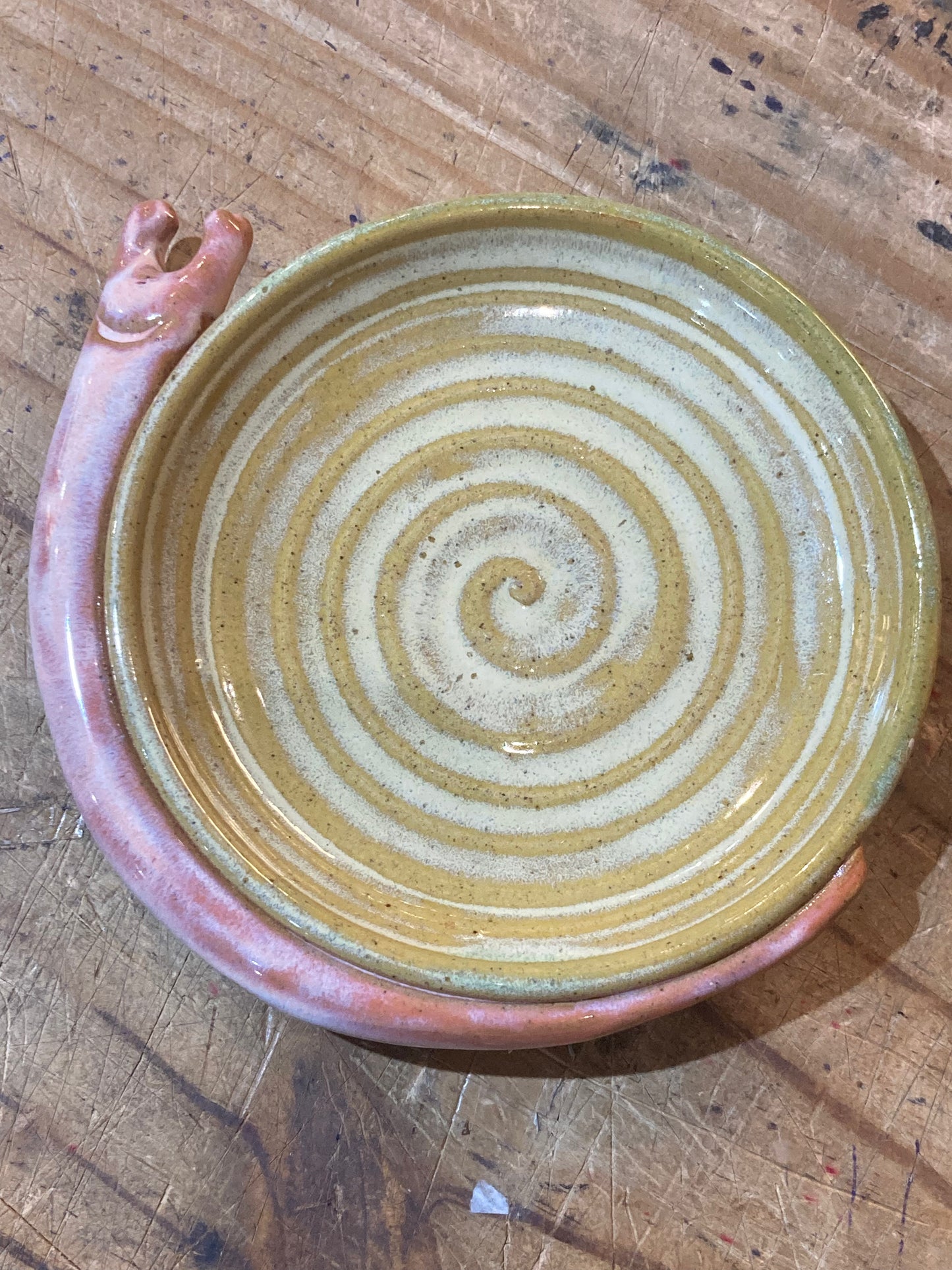 Ceramic Snail Dish