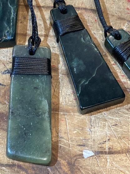 Rustic Pounamu Pendants