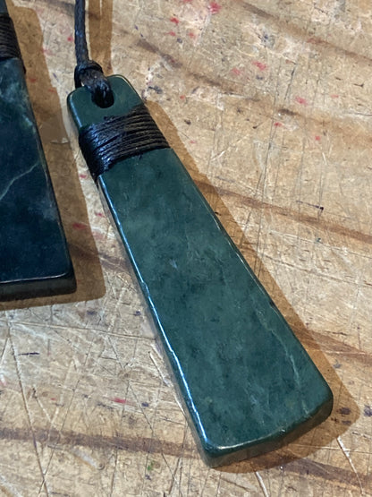 Rustic Pounamu Pendants