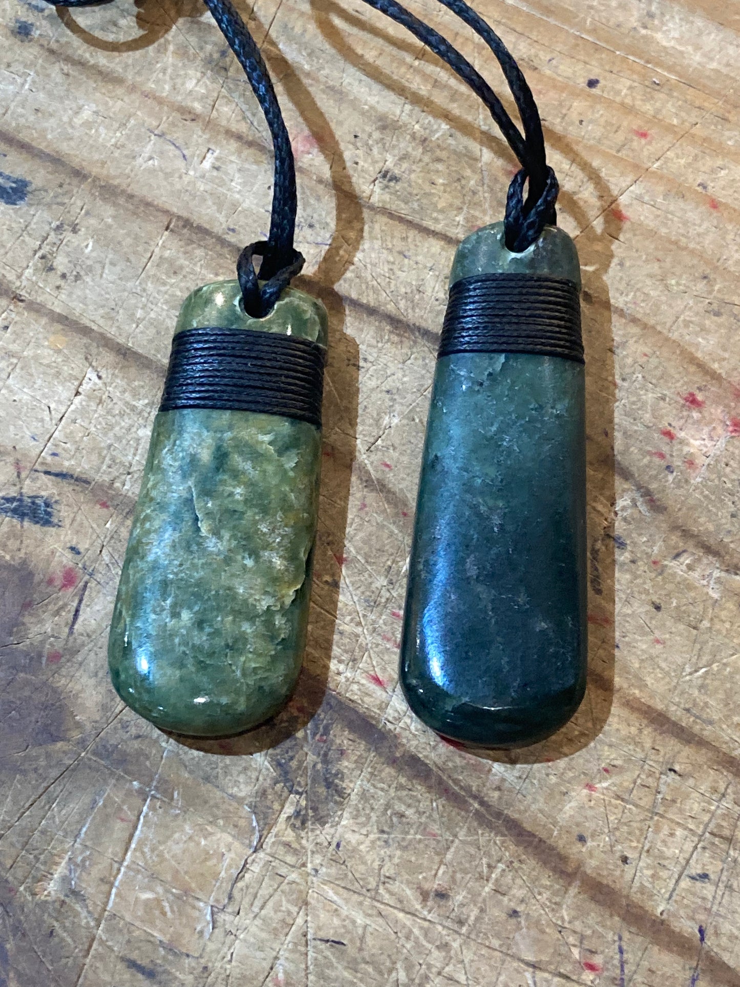Pounamu Roimata Pendants