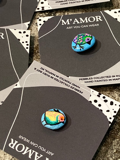 Pebble Bird Badge
