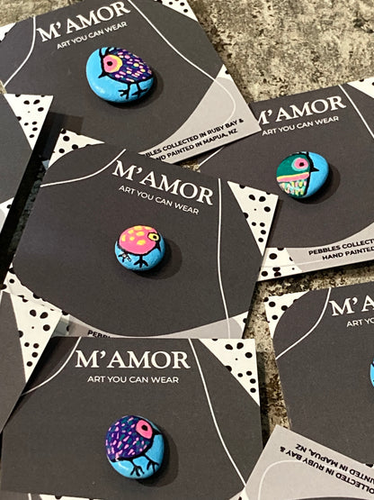 Pebble Bird Badge
