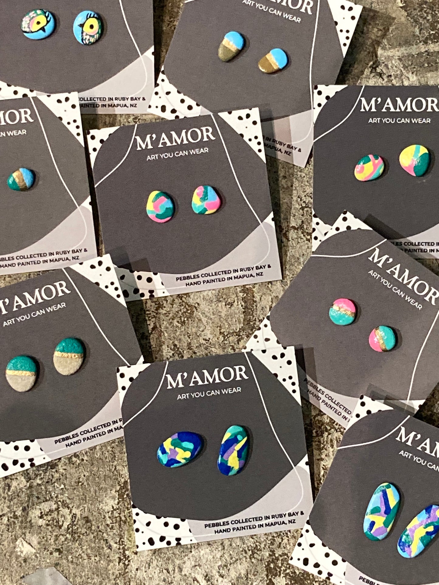 Pebble Earrings