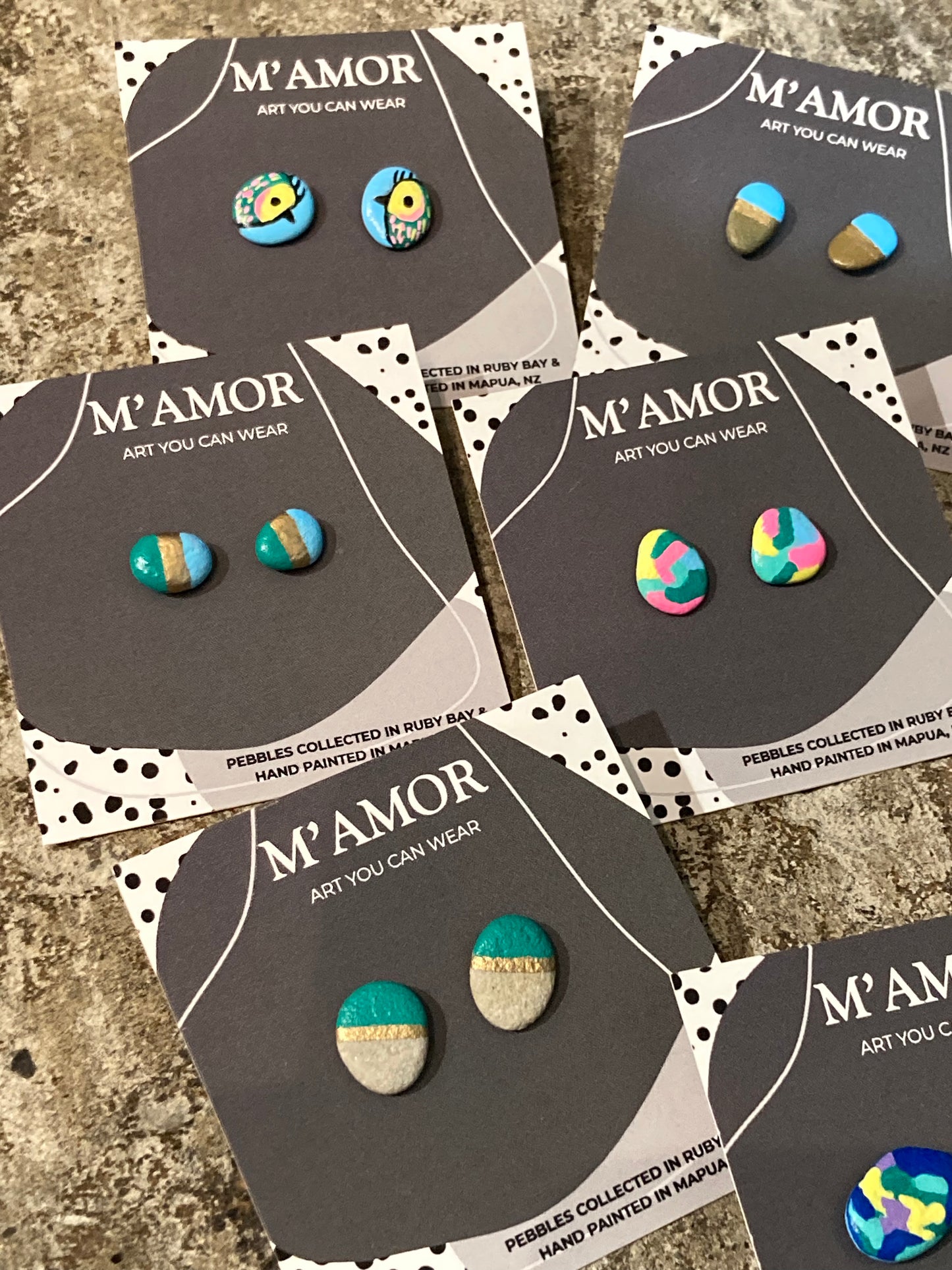 Pebble Earrings
