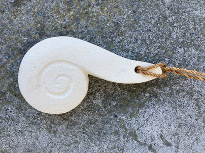 Oamaru Stone Koru