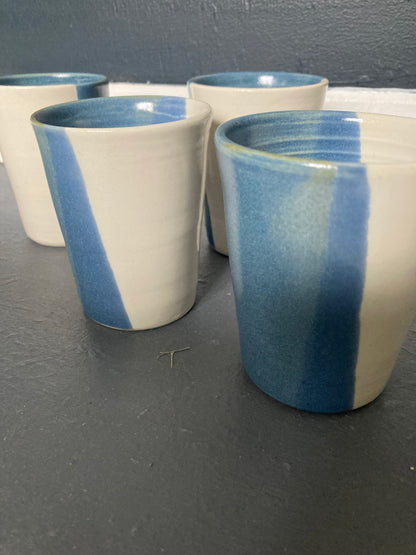 Coastal Sipper - Blue and White