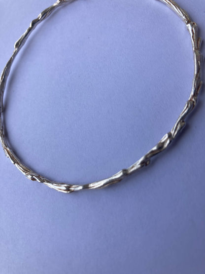 Tree Bark Cuff Bangle