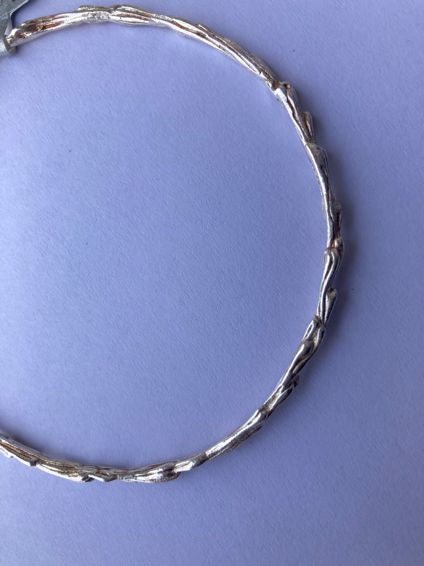 Tree Bark Cuff Bangle