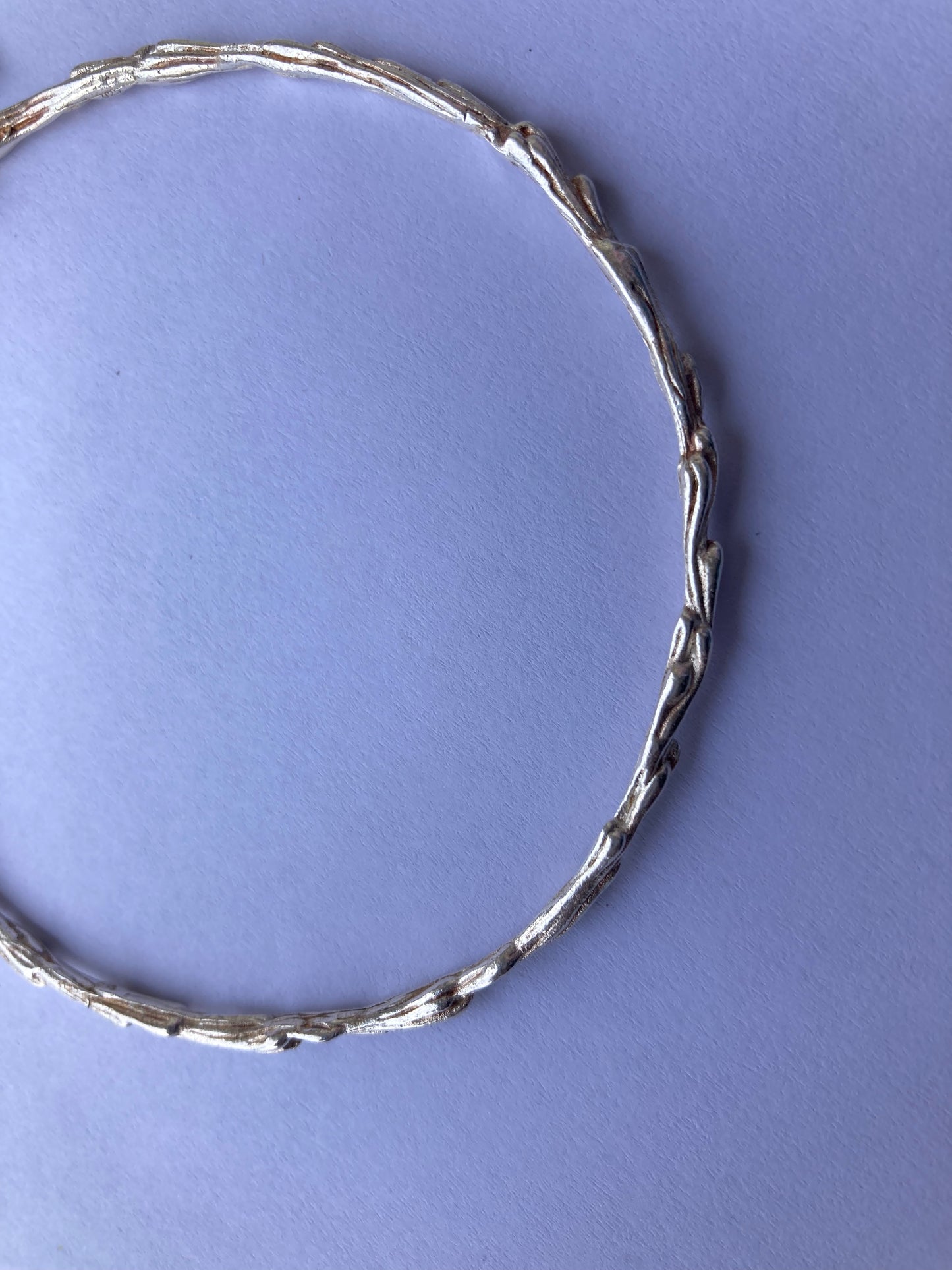 Tree Bark Cuff Bangle