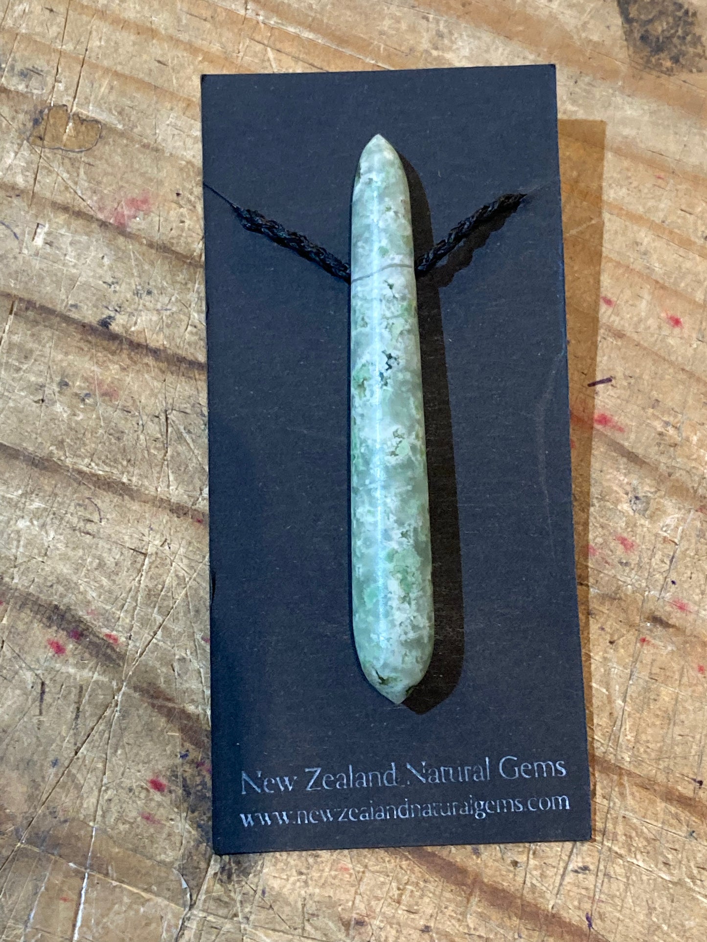 Garnet Long Pendant