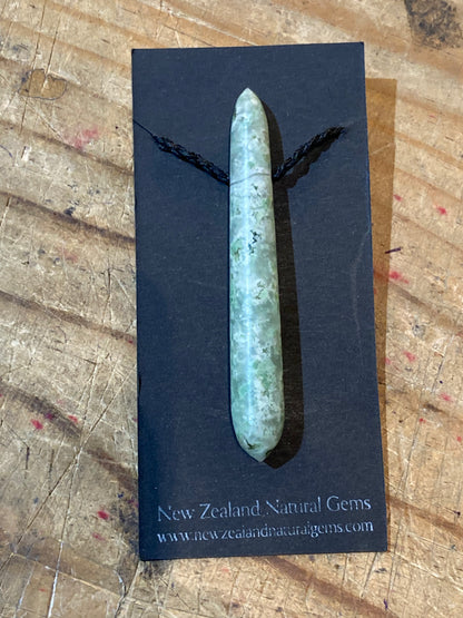 Garnet Long Pendant